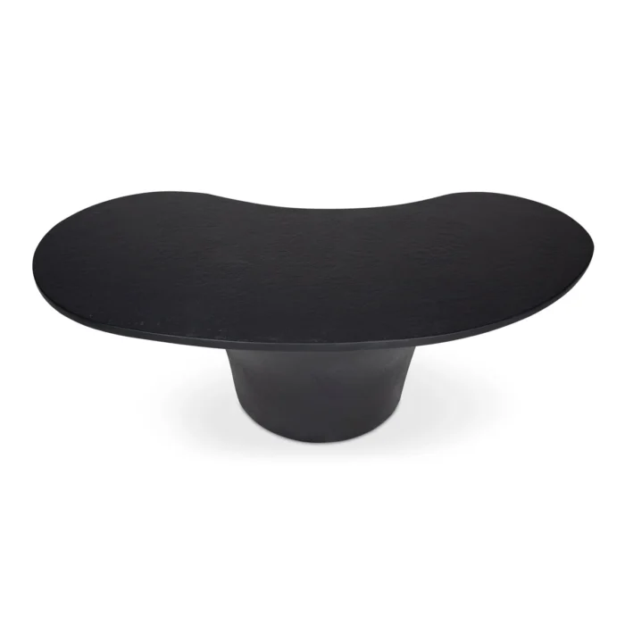 PRITI Yumi Concrete Outdoor Oval Coffee Table