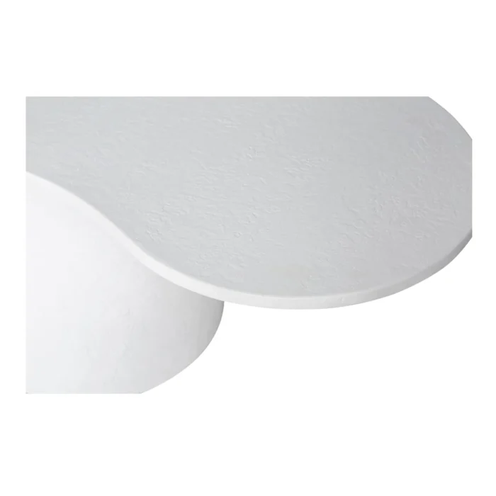 PRITI Yumi Concrete Outdoor Oval Coffee Table