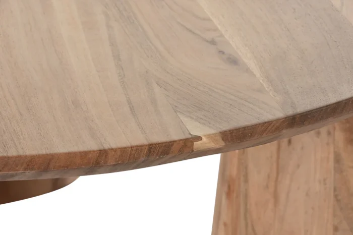 PRITI COFFEE TABLE WOOD 100X100X43