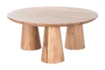 PRITI COFFEE TABLE WOOD 100X100X43