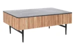 PRITI COFFEE TABLE WOOD MARBLE 115X65X45