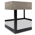 PRITI Miami Concrete Square Coffee Table