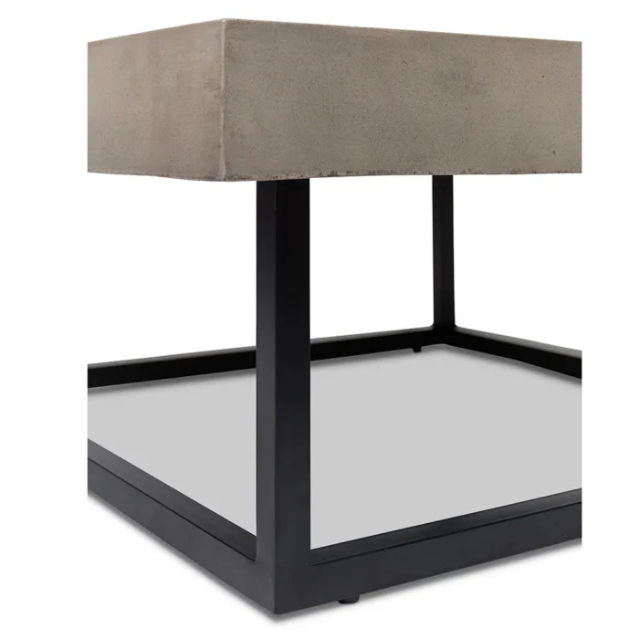 PRITI Miami Concrete Square Coffee Table