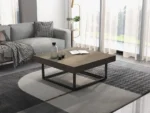 PRITI Miami Concrete Square Coffee Table