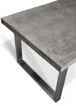 PRITI Miller Concrete Rectangular Dining Table