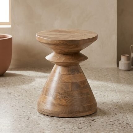 PRITI Apollo Round Side Table Sofa Side Table For Living Room