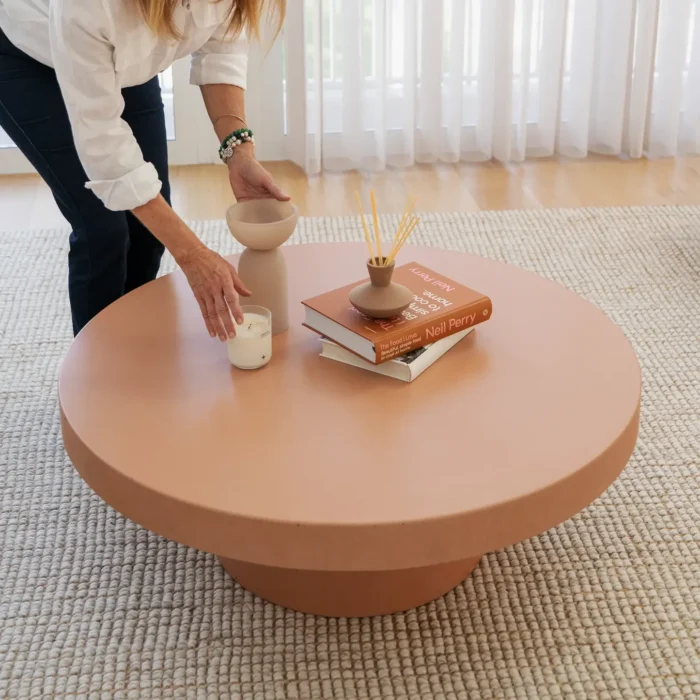 PRITI Concrete Coffee Table