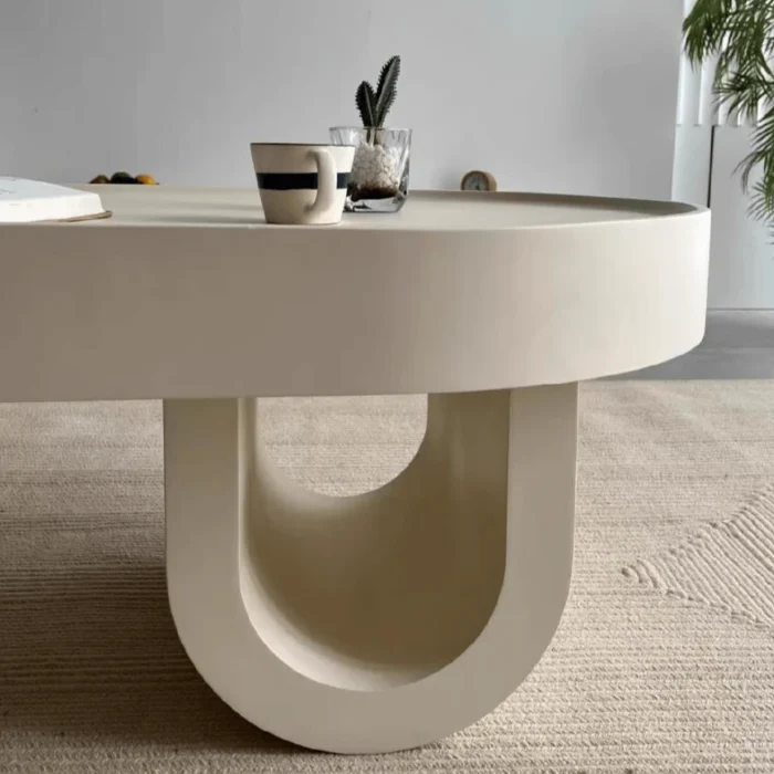 PRITI Cream Coffee Table