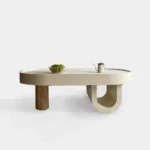 PRITI Cream Coffee Table