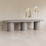PRITI Concrete Dining Table