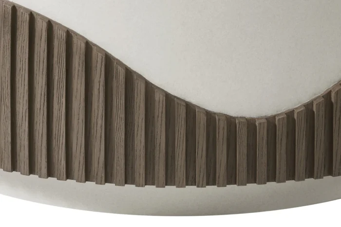 PRITI Round Coffee Table - White Outdoor Coffee Table