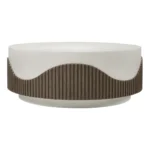PRITI Round Coffee Table - White Outdoor Coffee Table