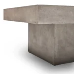 PRITI Una Concrete Outdoor Square Coffee Table
