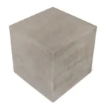 PRITI Bloc Concrete Outdoor Square End Table