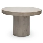 PRITI Circa Concrete Round Dining Table
