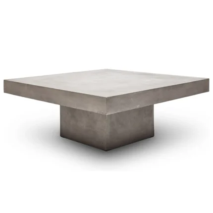 PRITI Una Concrete Outdoor Square Coffee Table