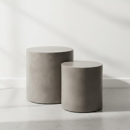 Exclusive PRITI Una Concrete Outdoor Stool