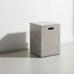 Exclusive PRITI Una Concrete Outdoor Stool