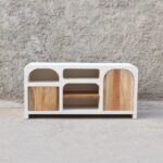 Hollow Sideboard with Cement Effect