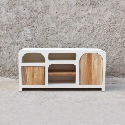 Hollow Sideboard with Cement Effect