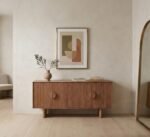 Wooden sideboard with 4 doors