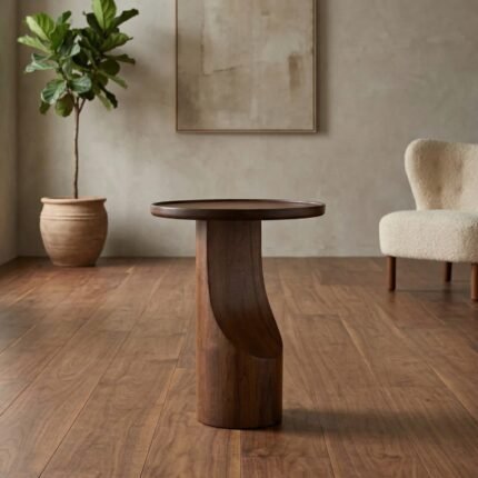 PRITI Wooden Side Table (Solid Wood )