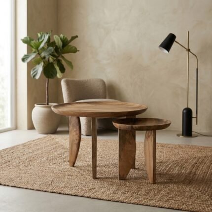 SET OF 2 HIGH HEELS SIDETABLES