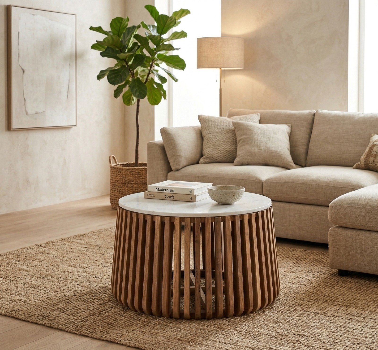 COFFEE TABLE MARBLE WOOD WHITE COFFEE TABLE MARBLE WOOD WHITE