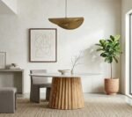 PRITI COFFEE TABLE PLISSÉ WOOD