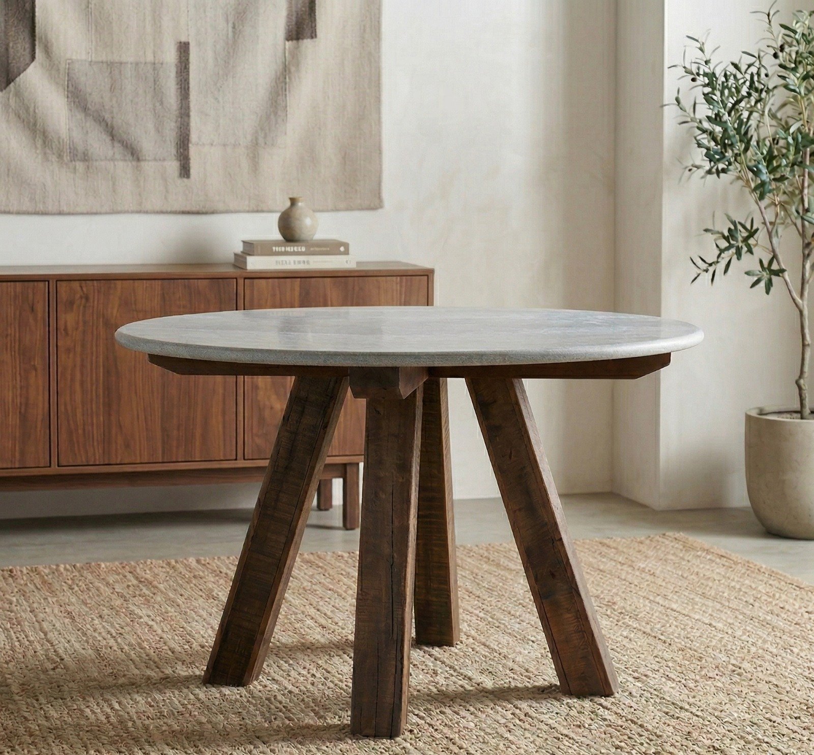 PRITI Round Coffee Table in Marble PRITI Round Coffee Table in Marble