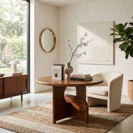 PRITI Vintage Wooden Coffee Table