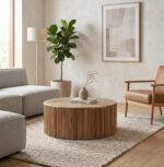 PRITI Wooden Central Desk