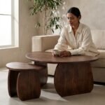 PRITI Mushroom Coffee Table Set