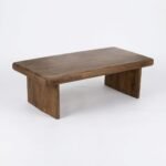 WOODEN COFFEE TABLE 140 X 70 X 45 (Solid Wood )
