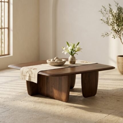 Wooden Coffee Table, Large Model