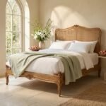 Exclusive PRITI French Style Rattan Bed