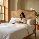 Exclusive PRITI French Style Rattan Bed - Image 2