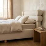 PRITI Bouclé Bed - Image 3