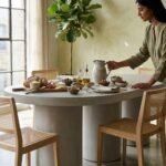 PRITI Concrete Dining Table - Image 2