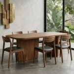 Exclusive Attica Dining 6 Seater Dinner Table