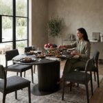 PRITI Oval Wooden Table - Image 2