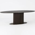 PRITI Oval Wooden Table - Image 6