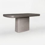 PRITI Stone Concrete Dining Table - Image 4