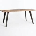 PRITI Wooden Arcadia Dining Table (Solid Wood) - Image 6