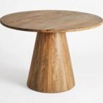 PRITI Wooden Dining Table (Solid Mango Wood) - Image 4