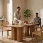 Rectangular Aura Dining Table - Image 2