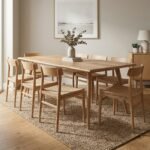 Solid Wood Rectangular Dining Table – L175 cm - Image 3