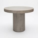 Exclusive PRITI Bar Concrete Round Bar Table - Image 9