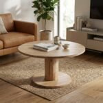 Kitchen or Dining Room Table Solid Wood - PRITI - Image 3