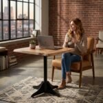 PRITI Wooden Bar Table - Image 2